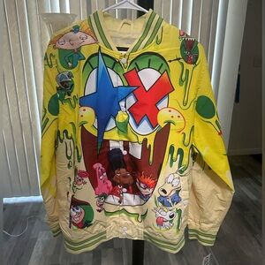 Members Only x Nickelodeon Windbreaker Large